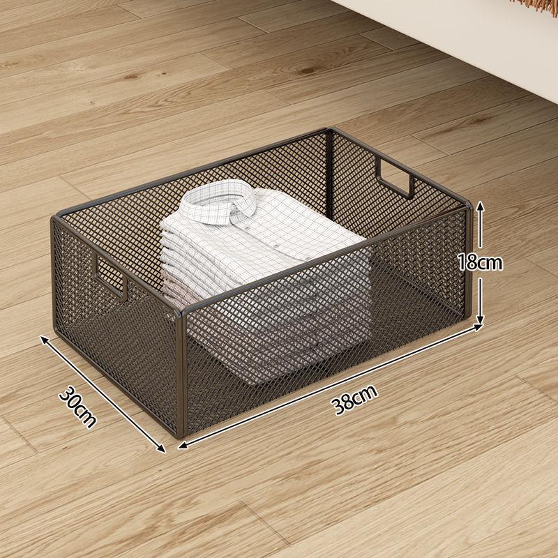 Flat Large Underbed Storage Box with Wheels - Drawer-Type Organizer for Clothes