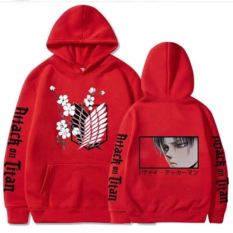 Hot Anime Attack On Titan Levi Ackerman Eyes Hoody Men Women Hoodies Harajuku Manga Streetwear Shingeki No Kyojin Sweatshirt
