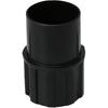 BQLZR 23.5mm OD Black Plastic Sax End Plug Saxophone Plug for Alto Saxophone Pack of 5