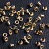 50pcs 1.5/2.0/2.5MM Shoes Clothes Mini Ultra-small Diy Dolls Buckles Metal Eyelet Buttons Belt Buckle Doll Bags Accessories