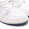 FN7432-141 Nike GS Air Jordan 1 Mid SE White Sail Industrial Blue