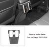 Italian Suede Overlays Interior Cover for Haval 1th Dargo 2021 2022 2023 2024 2025 2026 Gear Shift Panel Rear Air Outlet Frame