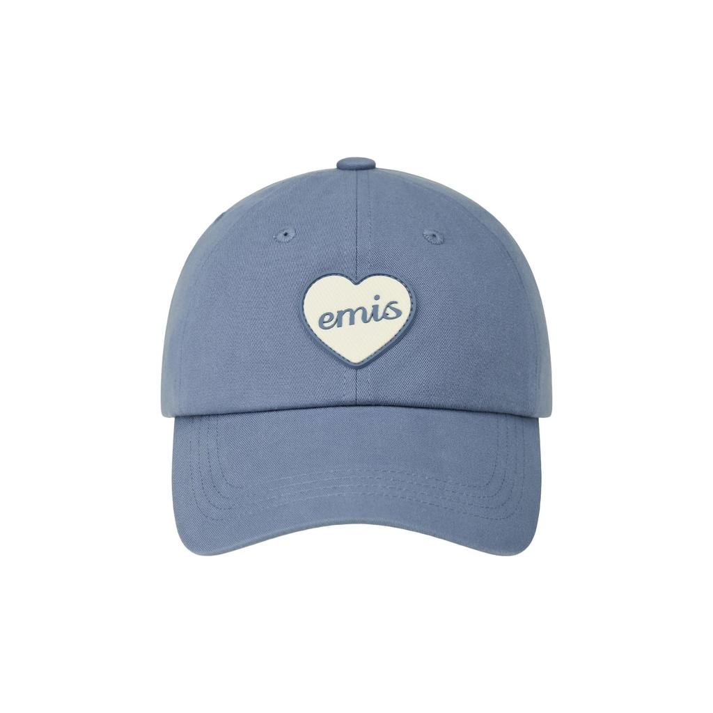 Emis HEART RUBBER PATCH BALL CAP - 6 Aesthetic Colors