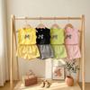 Girls Summer Sleeveless Ruffle Top And Bow Plaid Shorts 2 Piece Set Casual Outfit For Little Kids Home Or Outdoor Wear
