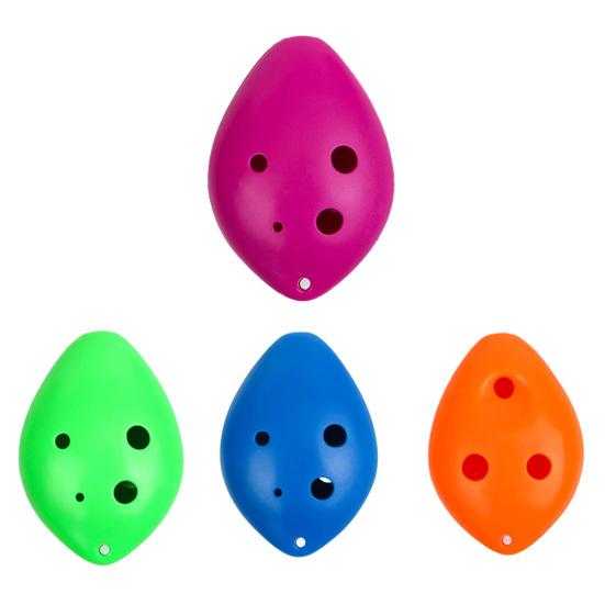 Professional 6 Holes Plastic Treble C Ocarina Flute Kids Musical Instrument