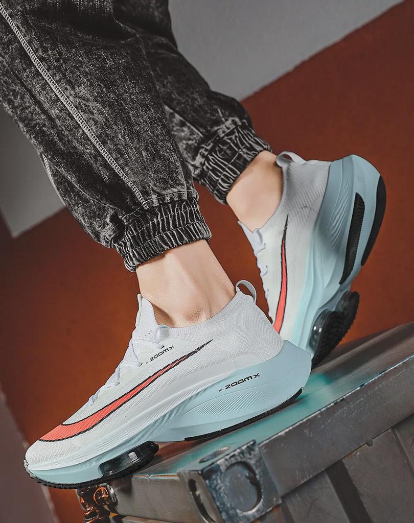 2024 Men's Lace-Up Sports Shoes with Air Cushion for Basketball and Running - Youth Casual Style