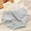 5pcs Underwear Seamless Briefs Cotton Crotch Women's Underpants Sweet Mid Waist Panties  Lady