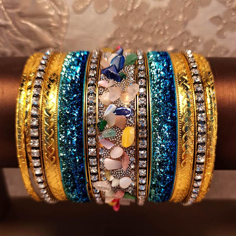 Exotic Indian Belly Dance Bangle Bracelet - Jewelry for Performers