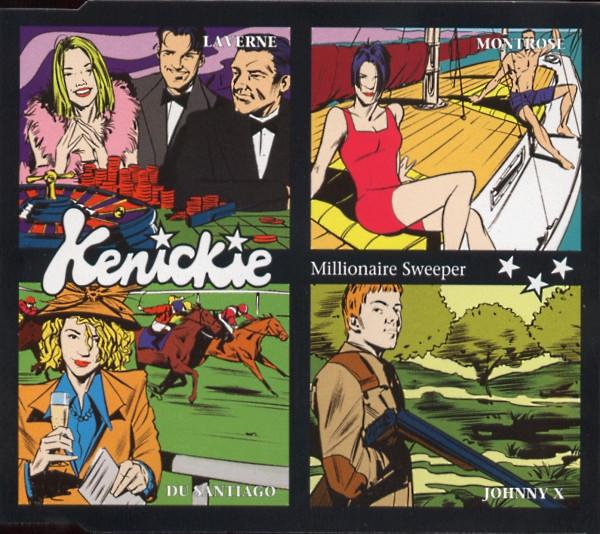 CD KENICKIE Millionaire Sweeper CDDISC002 EMIDISC 1996 UK Rock Б/у