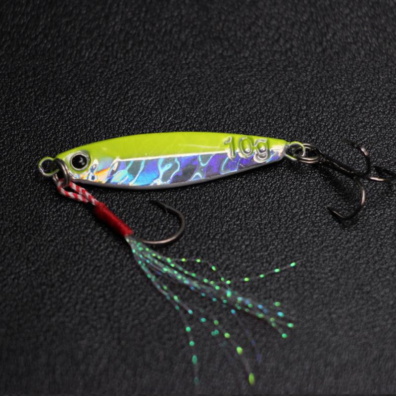 5Pcs Jig Fishing Lures Bass Fishing Bait Weights 7/10/15/20/30G Fish Metal Jigs Saltwater Lures Ice Isca Artificial Jigging Lure