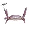 Creative Pen Holder Weightlifting Crab Desktop Organizer Decorative Ornament Desk Accessory for School Office Home PVC
