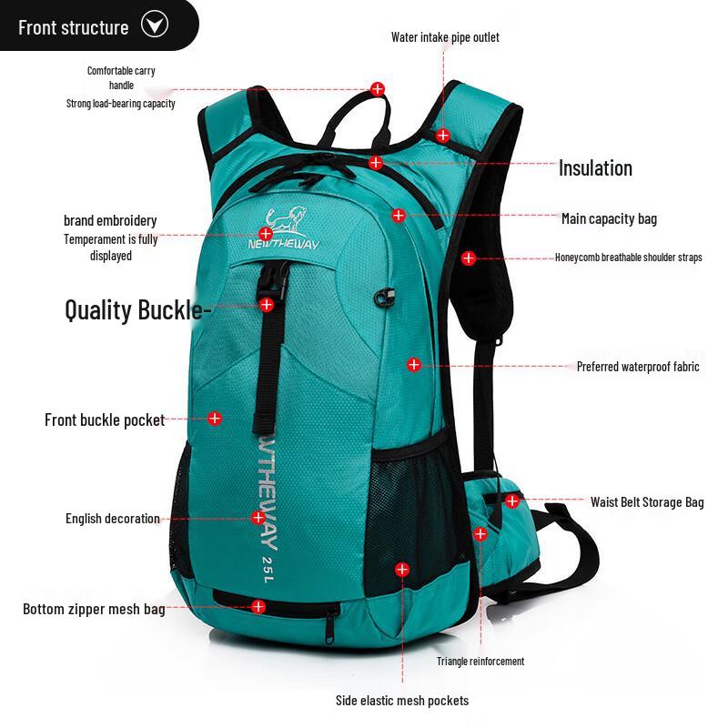 Outdoor Waterproof Lightweight Hiking Cycling Backpack