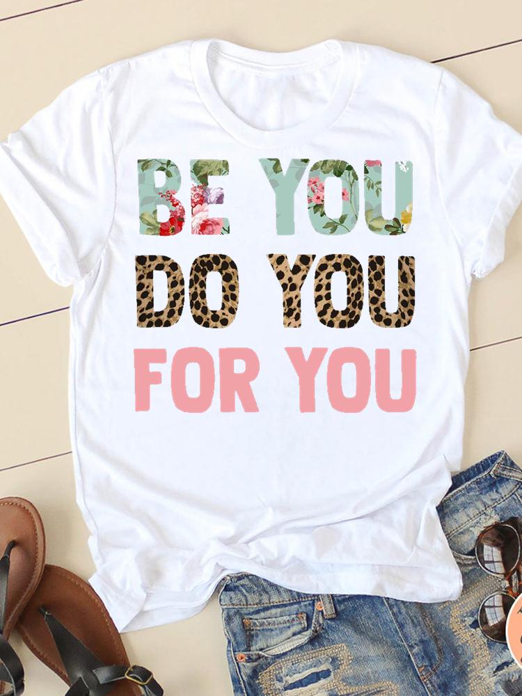Short Sleeve Watercolor Flamingo Beach Ladies Summer Graphic Tee Tshirts Casual Clothing Women Fashion Female T Print Clothes