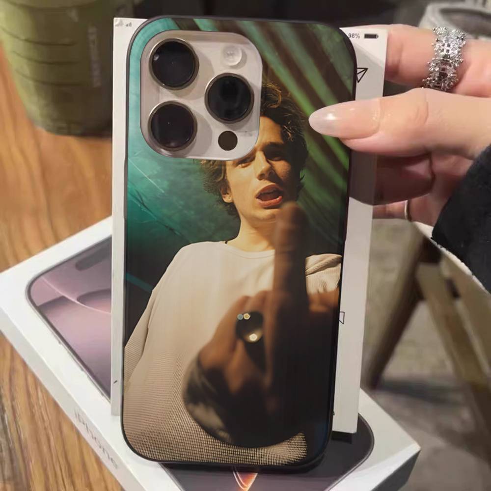 J-Jeff B-Buckley For IPhone 16 15 11 12 13 14 17 Pro Max PLUS Pro Soft Corrugated Silicone Back Phone Case