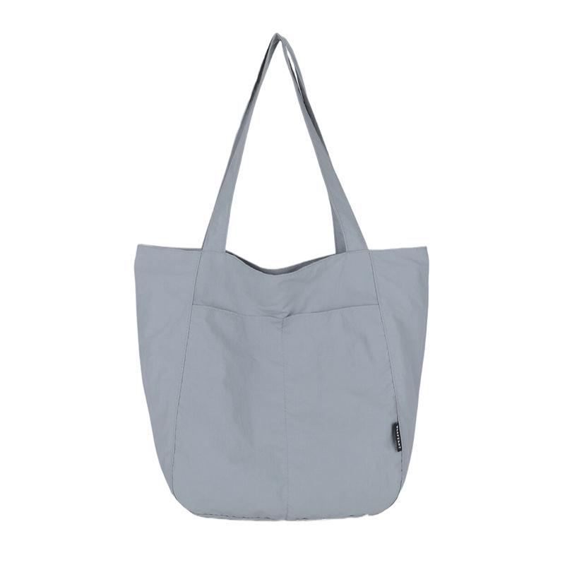 Japońska Wodoodporna Nylonowa Codzienna Torba Tote Damska Wiosna/Lato – Duża Pojemność, Stylowa Torba na Ramię