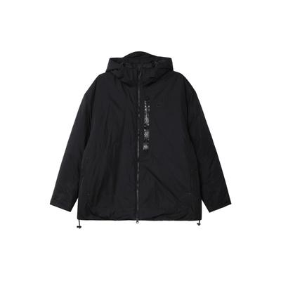 Veste à capuche en coton à manches longues imprimée avec logo pour homme Noir DQ4743-010