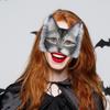Katzen Gesichtsmasken Für Bastelarbeiten Tierkostüm Mit Augennetzen Kunsthandwerk Für Jungen Mädchen Erwachsene Familien Theater Freunde Weihnachten