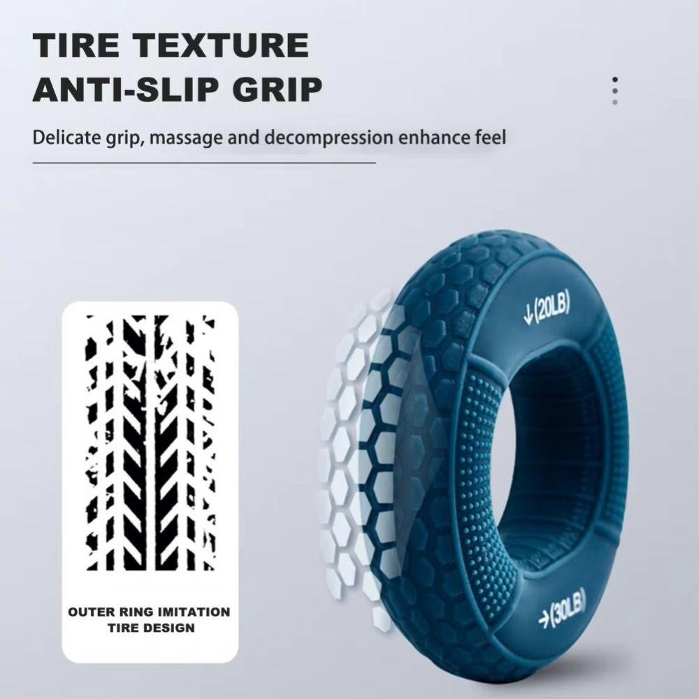 Silicone Grip Silicone Grip Strength Ring Hand Strengthener Grip Ring  Increase Muscle Power