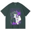 230 g/m² 100% Baumwolle Gachiakuta V4 Jabber Print Unisex Schweres Baumwoll-T-Shirt
