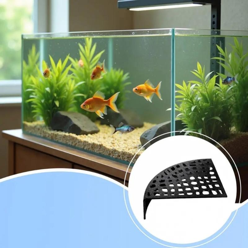 Fish Shelter Cave Corner for Fish Tanks Aquariums Decorations Beautiful Appearance Artificial Hideouts Corner Corner