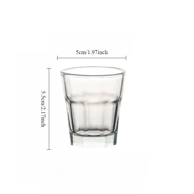 Wine Glass Coffee Mug Cocktail Mojito Cups Home Thickened Glass Cup Transparent Drinking Glasses Water Bottle Bar Accessories 1pcs