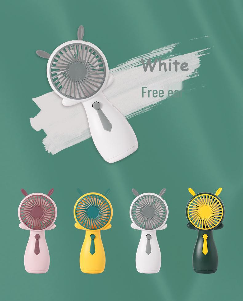 USB Rechargeable Cartoon Snail Handheld Fan: A Fun Summer Gift for Kids and Students