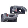 Grey Gray Left Right Inside Inner Interior Door Handles for 2005 2006 2007 2008 2009 Hyundai Tucson 826102E000,82620-2E000 New