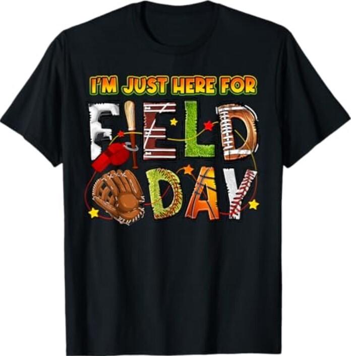 Field Day Funny For Teacher Kids Happy Field Day T-Shirt Unisex T-Shirt XXXXL