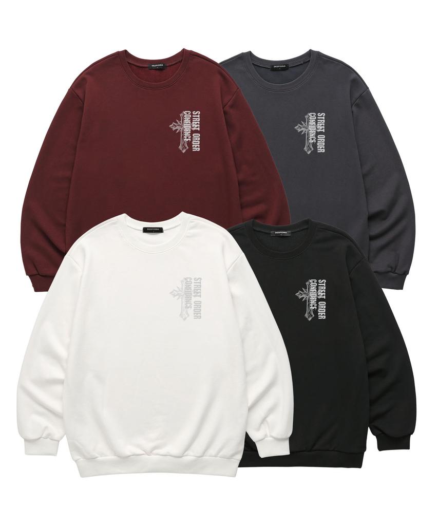 VANNWORKS Mini Confidence Sweatshirt (Vls0216) Black (Type A)