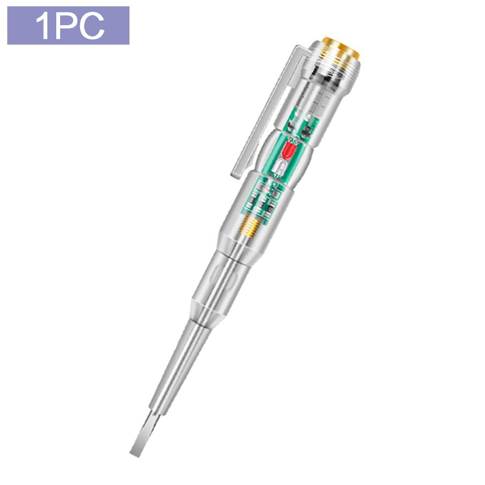 

STONEGO 1PC Voltage Tester Pen 70V-250V Induction Power Detector Pen Screwdriver Indicator Circuit Tester