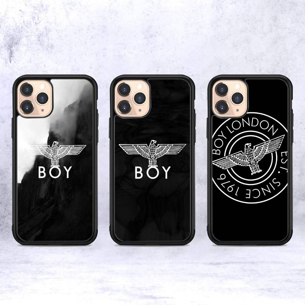 Fashion Brand Boy L-London Phone Case For IPhone 17 Pro 16 Plus 16 Pro Max 15 14 13 12 11 PC+TPU Back Cover
