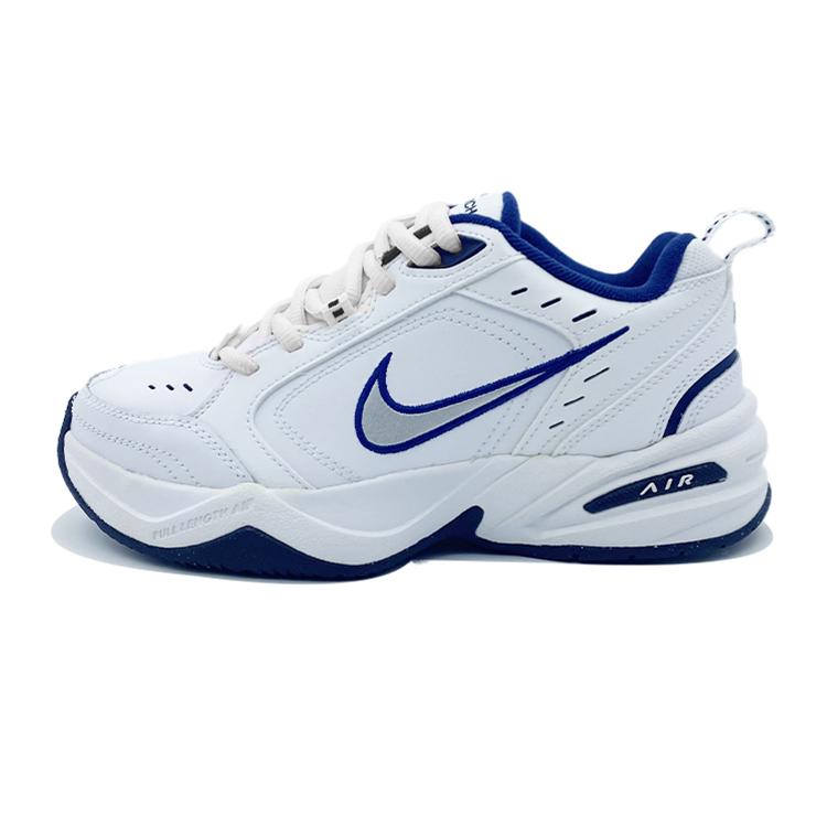 Nike Air Monarch 4 Slip Resistant Abrasion Resistant Low top Chunky Sneakers Unisex Pink White 415445-102(Team641-)