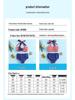 Girls' Summer Mermaid Bowknot Bikini Set - Cute Sling Two-Piece Swimwear