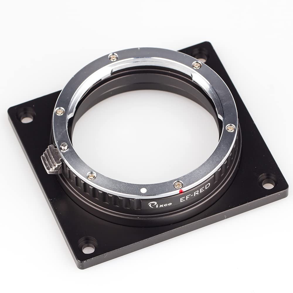 Pixco Lens Adapter for Canon EF Lenses Compatible with RED Camera Bodies (Bashpo) -