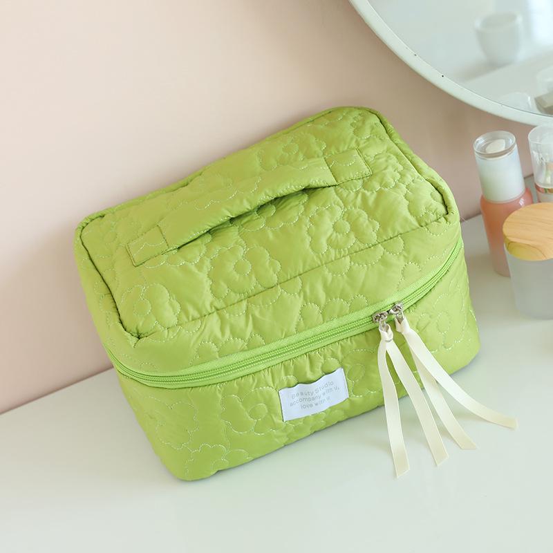 Korean Style Portable Large Capacity Makeup and Toiletry Bag