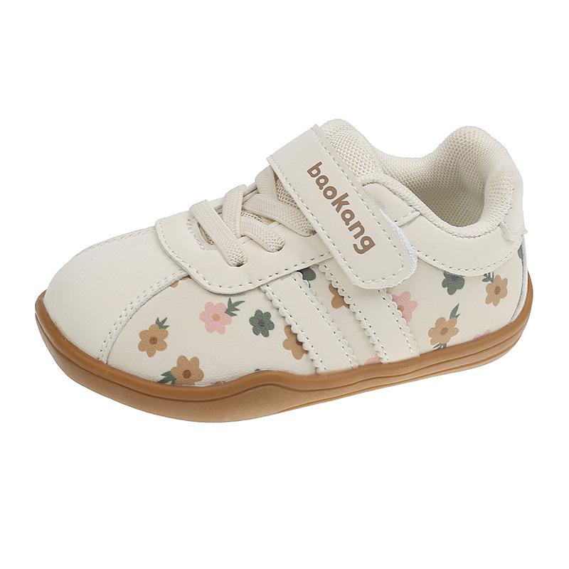 AGAN Girls' Non-Slip Soft Sole Toddler Board Shoes - 2025 Autumn Casual Sport Style