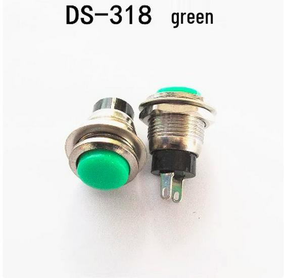 DS-318 Round 12mm Momentary Push Button Switch for Doorbell or Small Horn