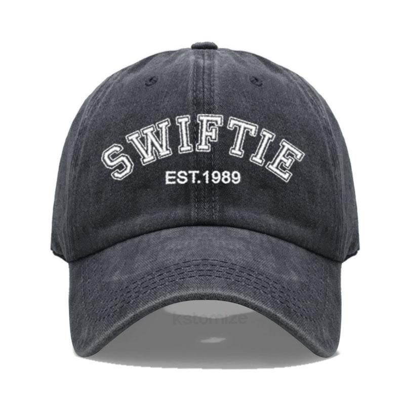 Swiftie 1989 Embroidery Baseball Cap For Men Women Unisex Washed Cotton Dad Hat Sun Hat Gift Fans Outdoor Sports Dropshipping