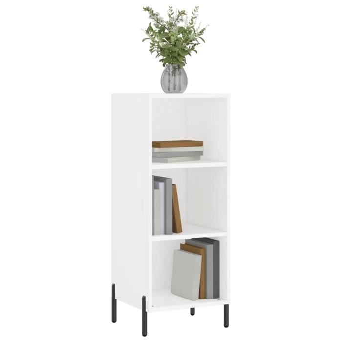 VidaXL Buffet White 34.5x32.5x90 Cm Engineered Wood 828740