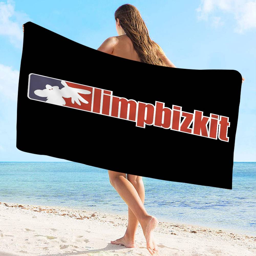 L-Limp B-Bizkit Beach Towel Colorful Bath Towels for Girl Microfiber Quick Dry Custom Sand Free Beach Yoga Spa Gym Pool