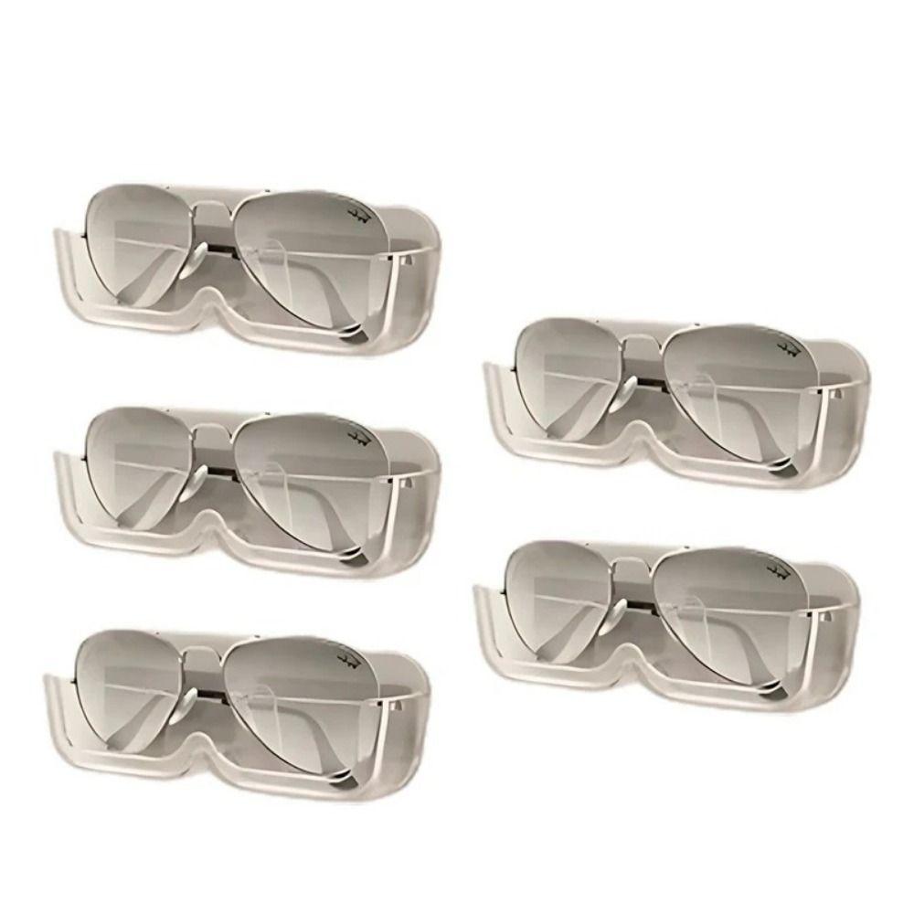 

5 шт. настенный органайзер для солнцезащитных очков, красочный держатель для дисплея очков, спальня чистый