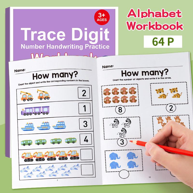 Preschool Math Fill-in-the-Blanks Workbook: Logic, Pattern Recognition & Fun Learning