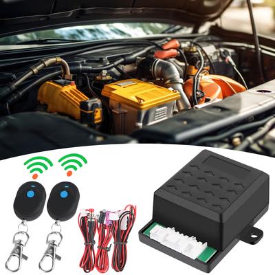 12V Anti-Hijacking Intelligent Circuit Cut Off Kit Car Remote Control Auto Unlock Immobilizer Device Keyless Access System