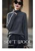 Women's Wool Pile Collar Sweater Base Layer: Solid Color, Long Sleeve, Split Hem - New Autumn/Winter Collection
