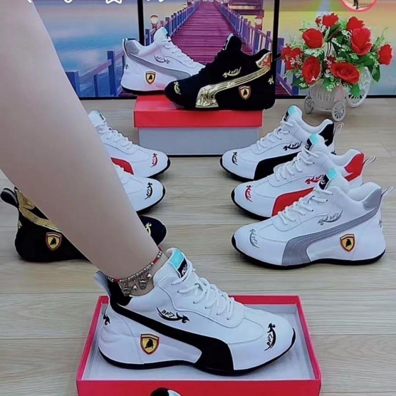 Pantofi sport din piele moale pentru tată, toamna 2025, pentru bărbați și femei, pentru cupluri, pantofi sport din piele, la modă, din piele integrală, versatili, albi