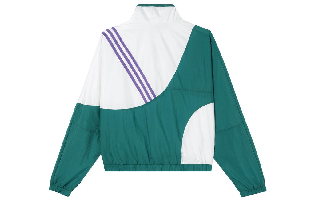 Adidas Neo Jackets Women's Water Duck Green Stand Collar Moderate Other HF7327