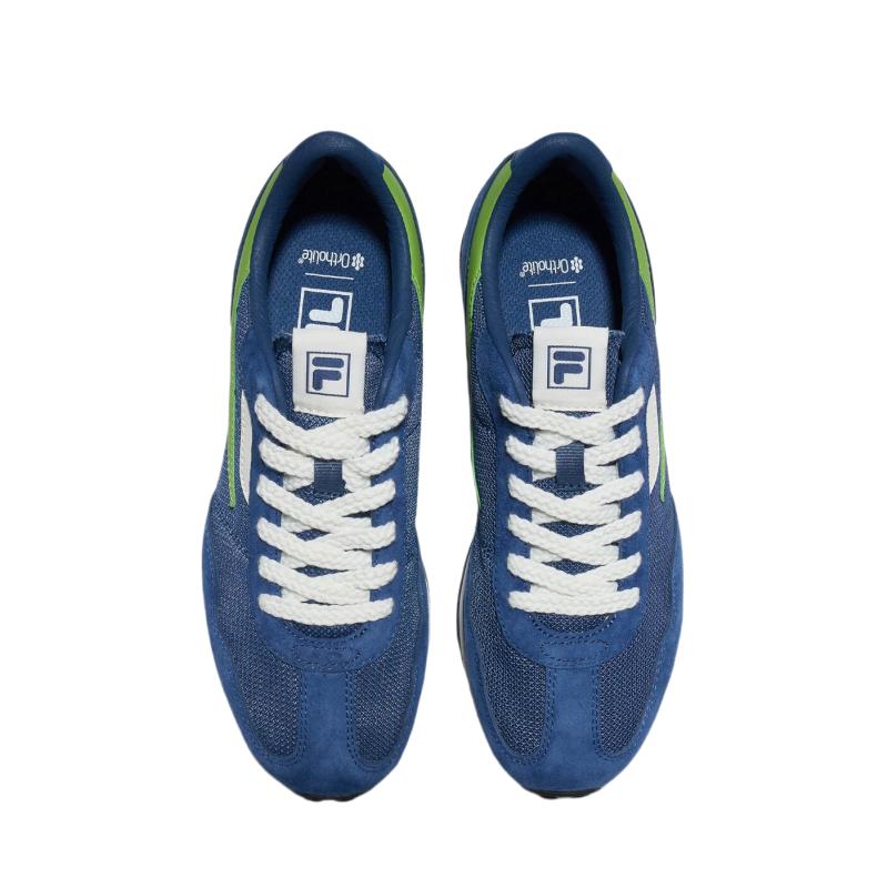 FILA Balanta V2 Comfortable Versatile Breathable Lightweight Low-Top Casual Running Shoes Unisex sneaker Blue 1RM02935H896