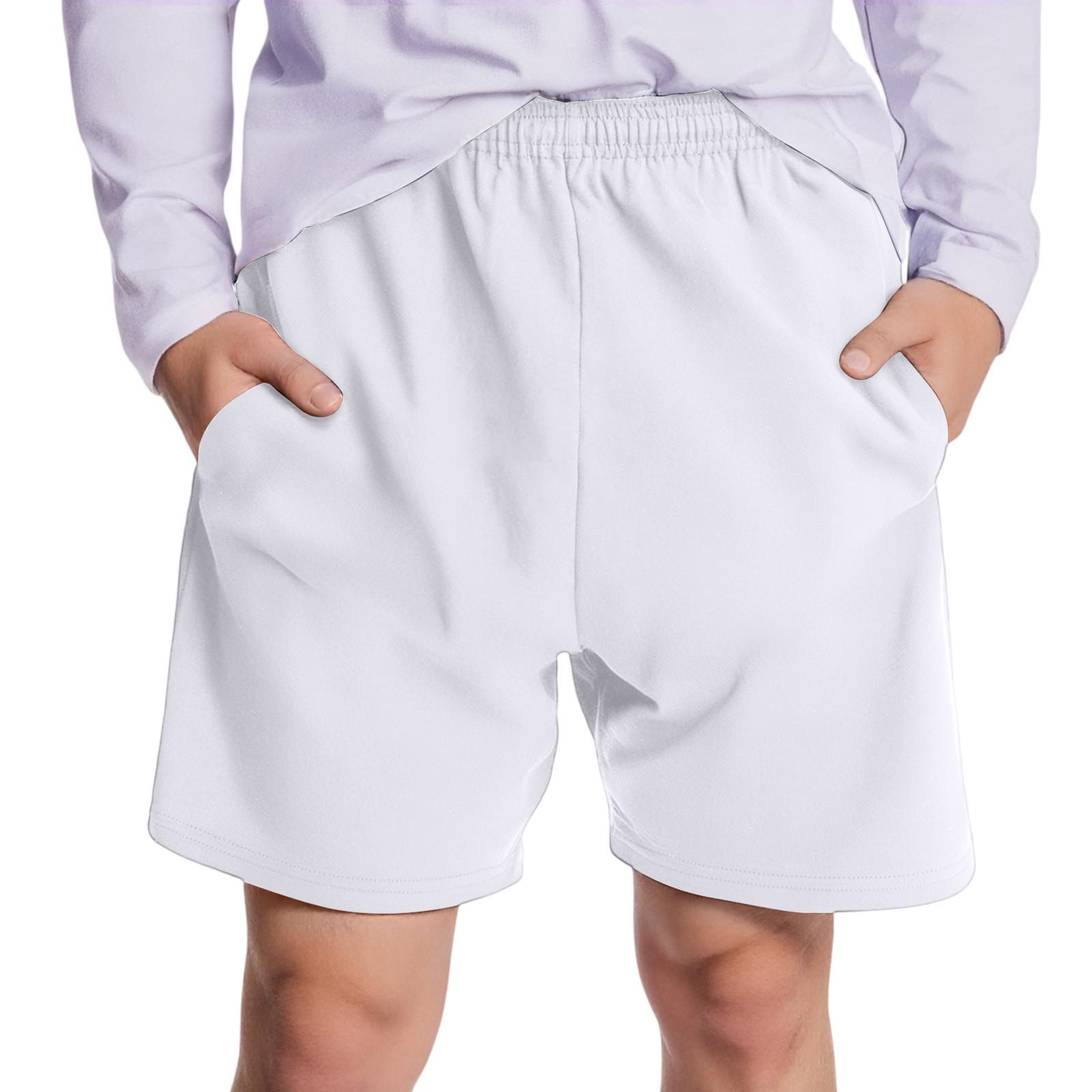 

Мужские повседневные спортивные шорты, свободные пижамные брюки XL белый