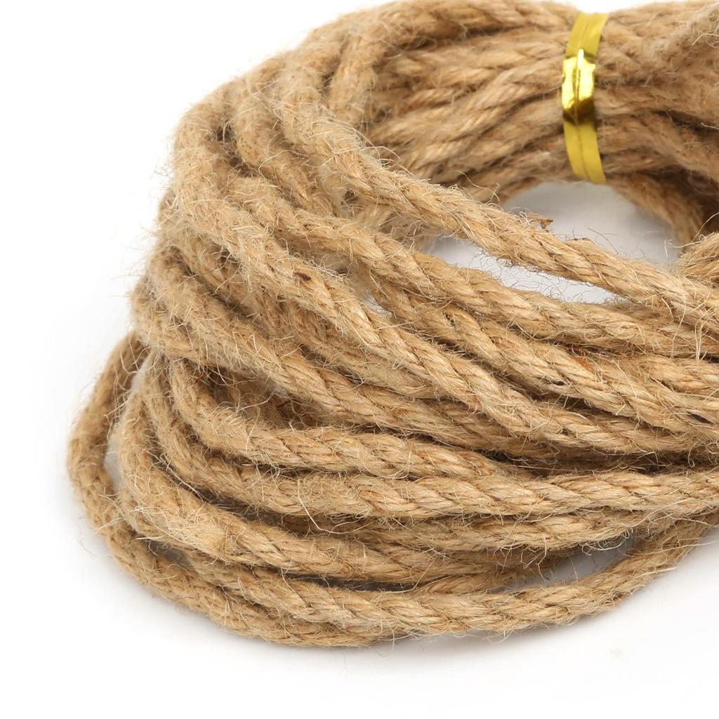 Vysoce kvalitní tkaná konopná šňůra Odolná šňůra pro ručně vyráběné DIY šperky