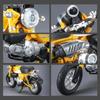1/12 Honda Monkey 125 Alloy Motorcycle Model Die Cast Toy Vehicle Simulation Sound and Light Off Road Autocycle Collection Toys